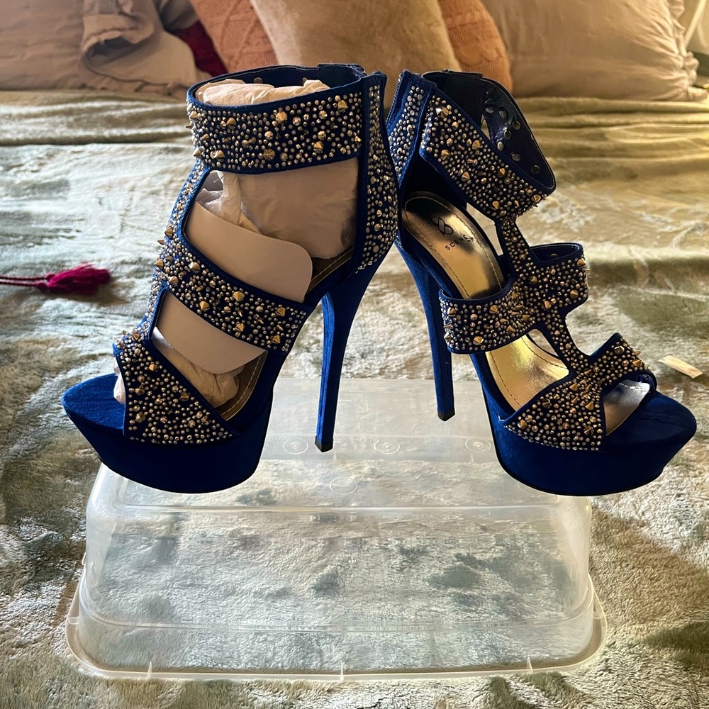 Royal Blue Dress Heels